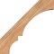 Ekena Millwork 5 1/2"W x 24"D x 24"H Balboa Smooth Knee Brace, Western Red Cedar BRC06X24X24BOA00SWR - alternate 3